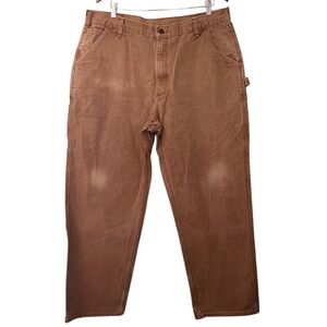 Carhartt Loose Original Fit Men's Workwear Gorpcore Duck Carpenter Pants 40X32